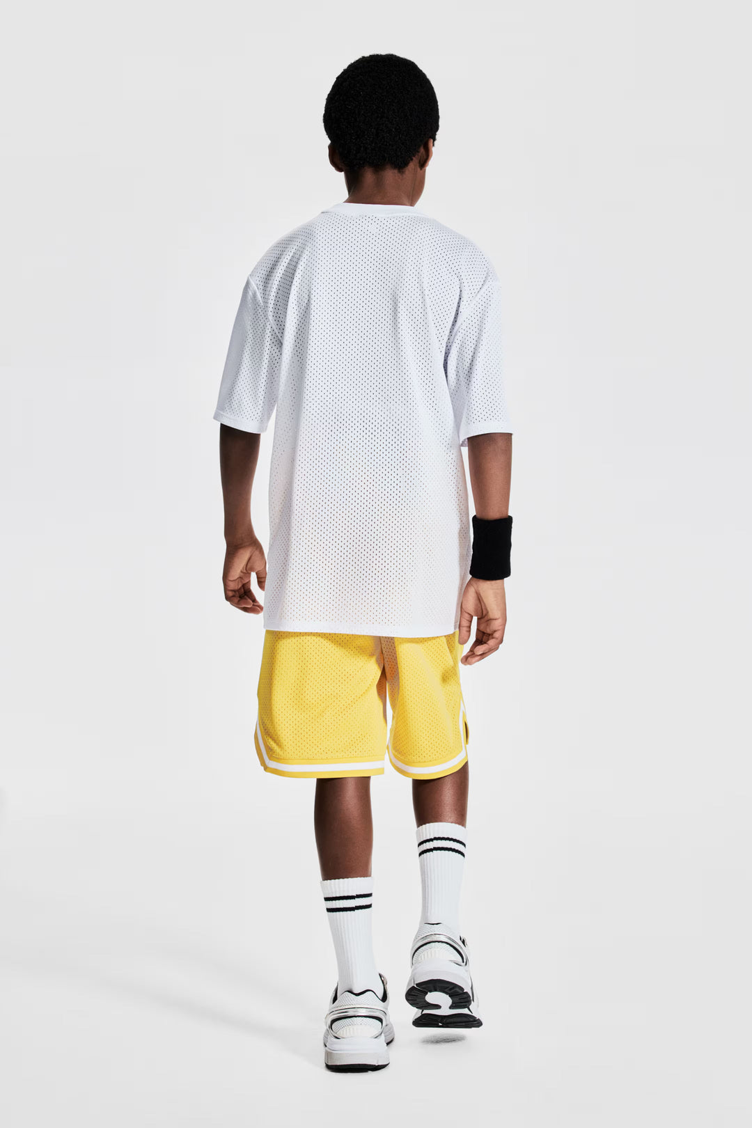 H&M Printed Mesh Sports Shirt with DryMove™