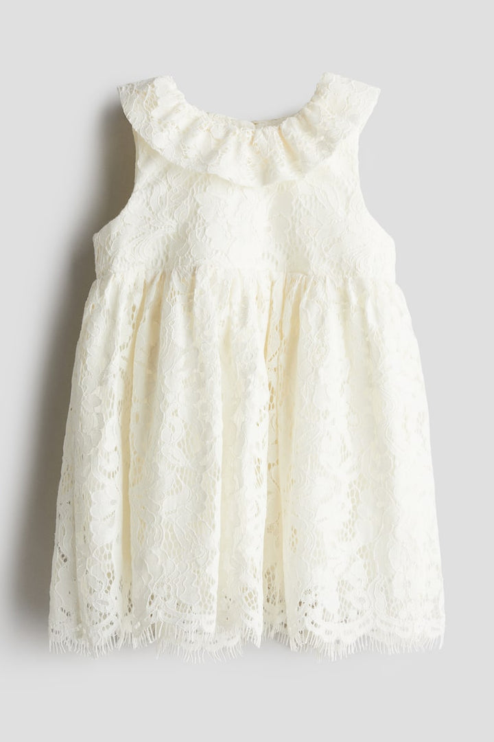 H&M Ruffle-collared Dress