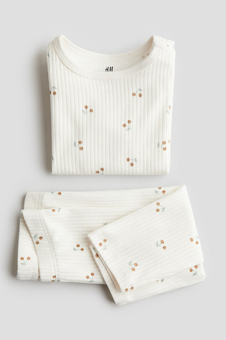 H&M Ribbed Cotton Set