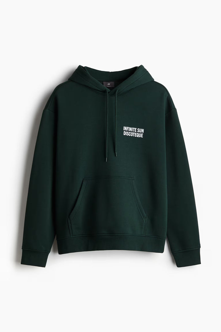 H&M Loose Fit Printed Hoodie