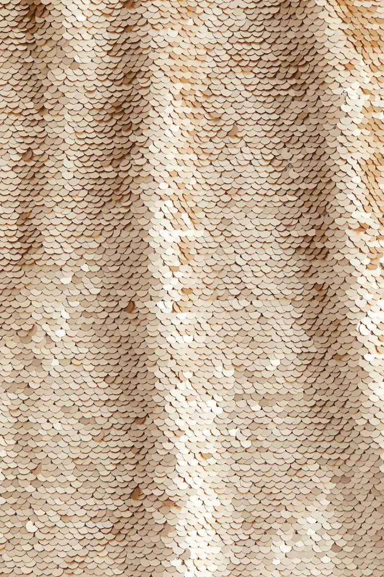 H&M SEQUINED MINI SKIRT