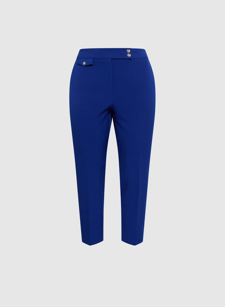 LAURA Emma Elastic-Back Slim-Leg Pants