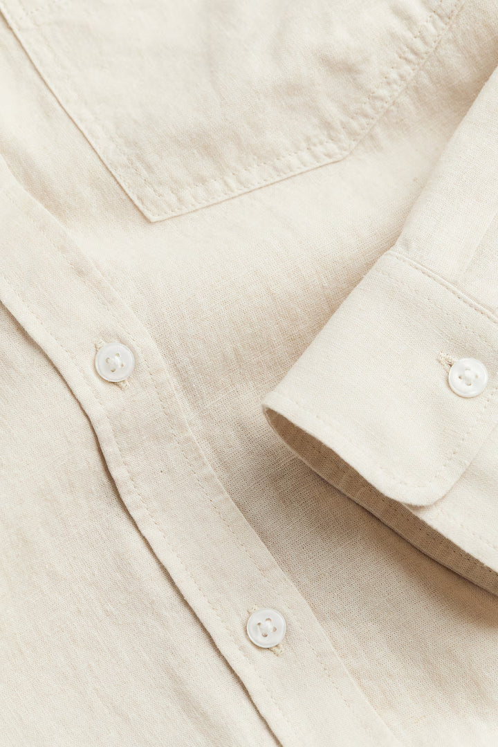 H&M Linen-blend Shirt