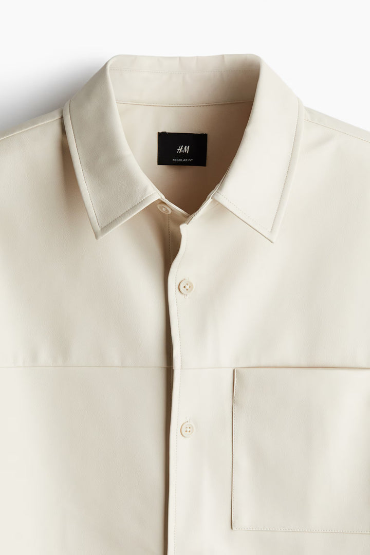 Regular-Fit Coated Shirt