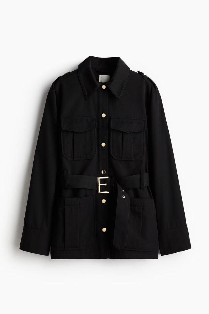 H&M Loose-Fit Cargo Jacket