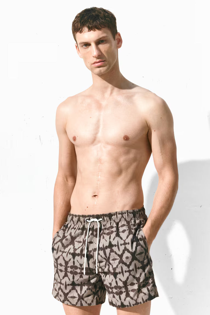 H&M Patterned Swim Shorts