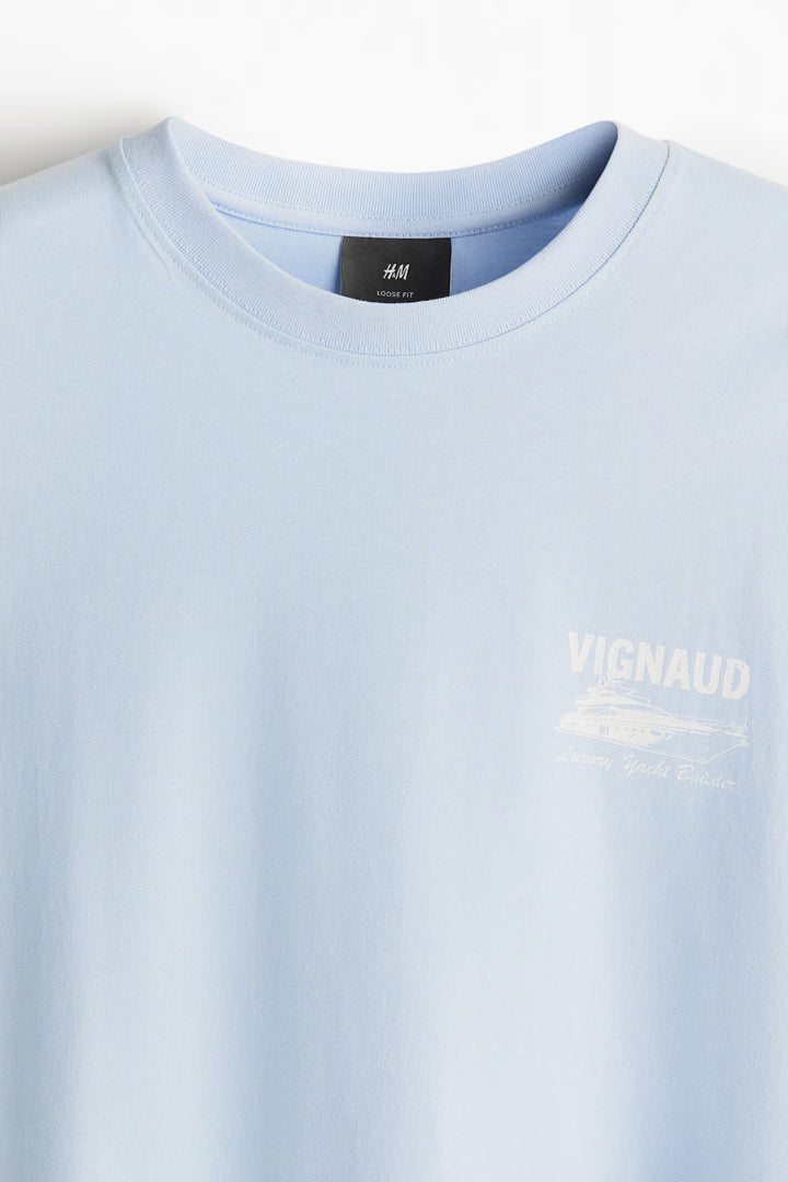 H&M Loose Fit Printed T-shirt