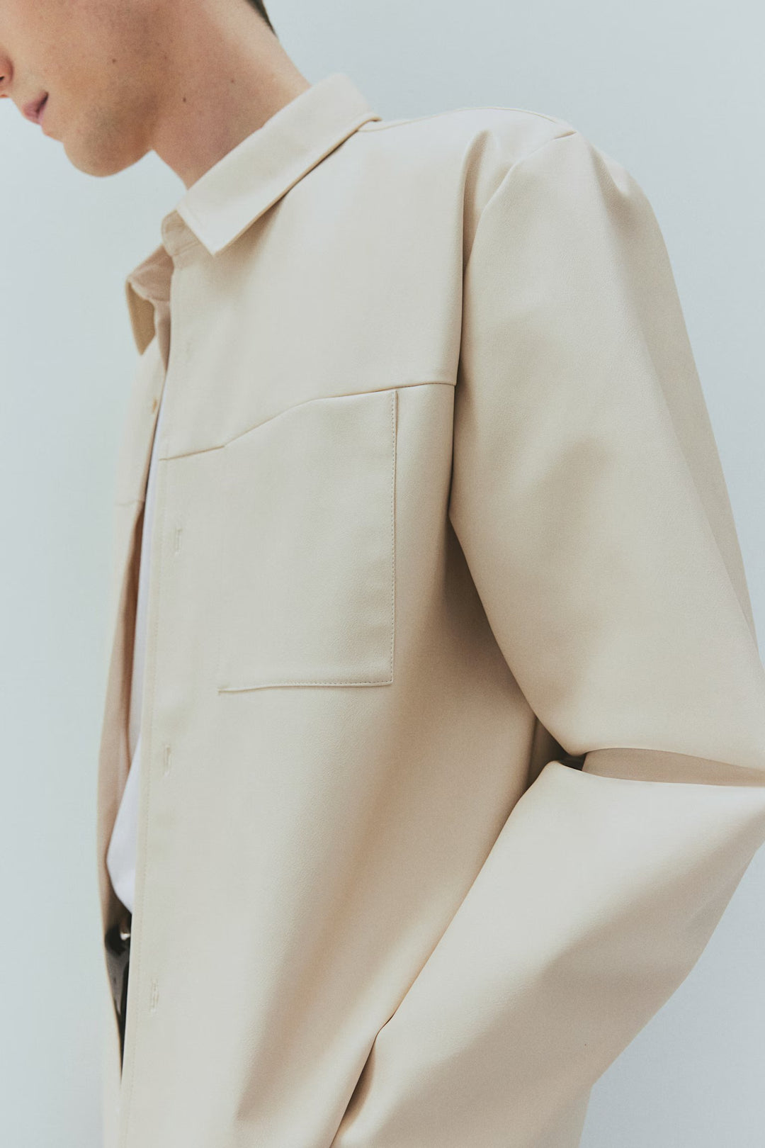 Regular-Fit Coated Shirt