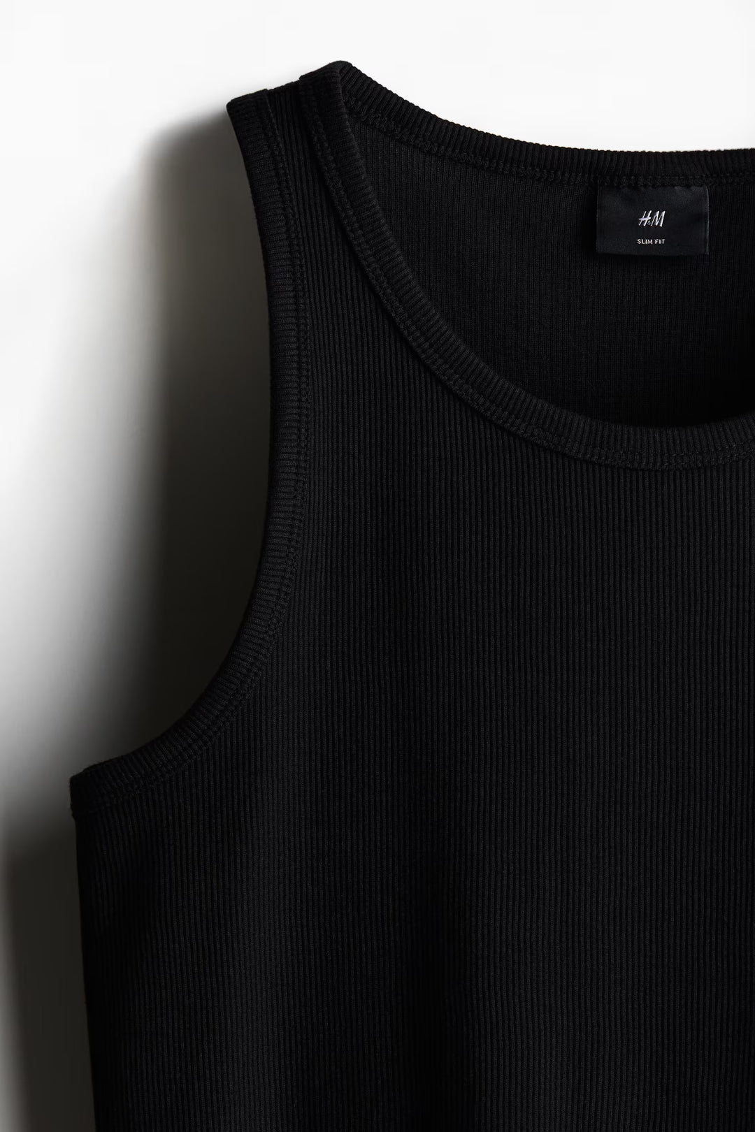 H&M Slim Fit Ribbed Tank Top