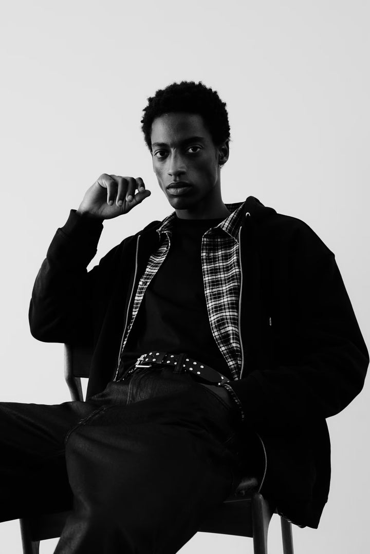 H&M Loose Fit Hooded Jacket