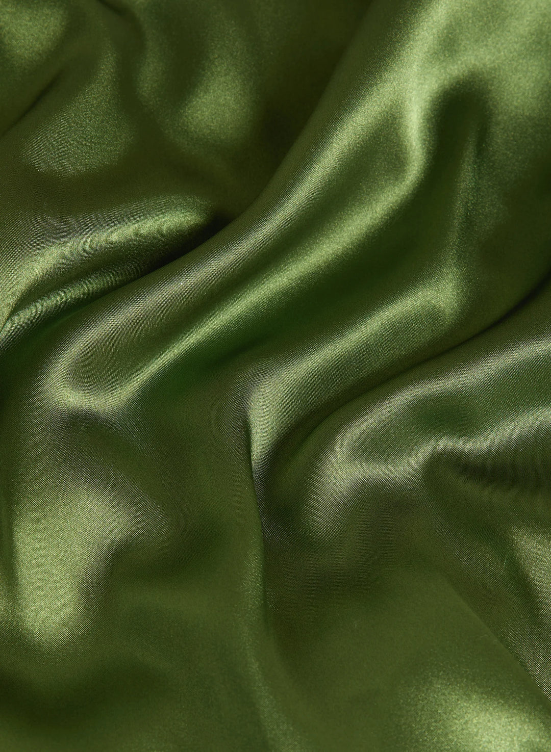 LAURA Drape Neck Satin Dress