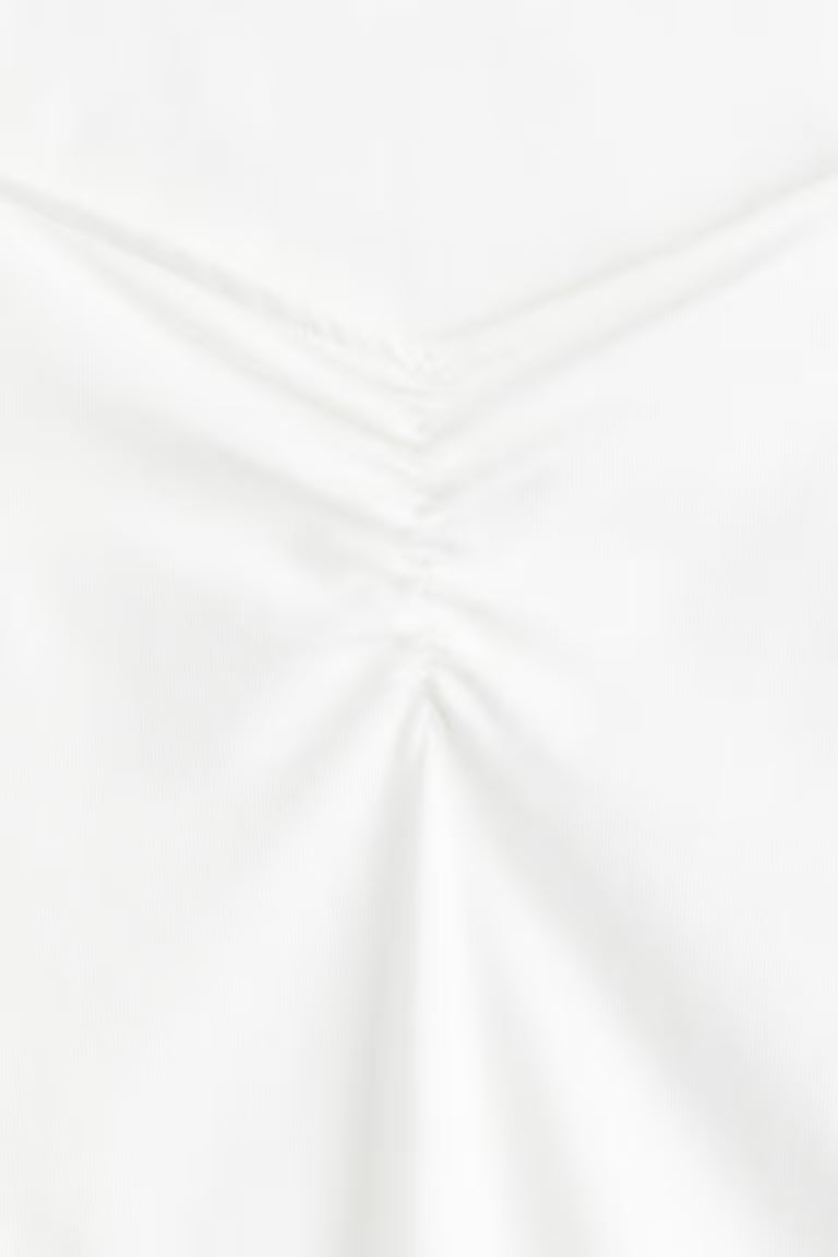 H&M SWEETHEART-NECKLINE TOP