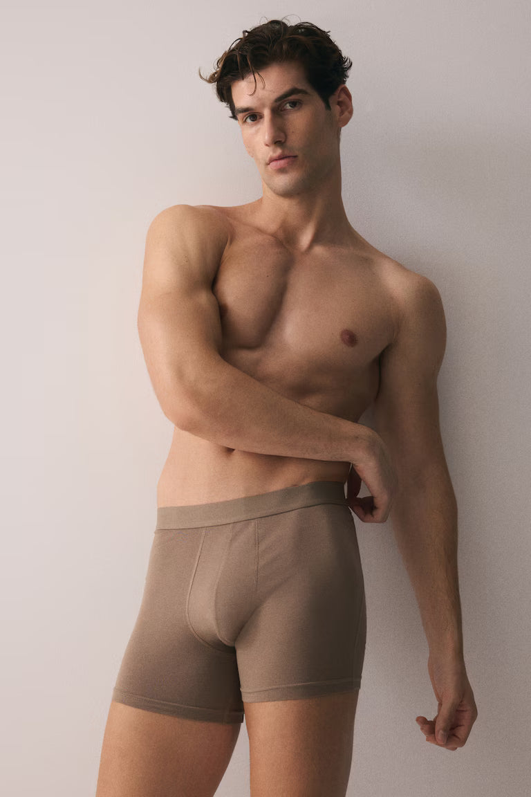 H&M 3-pack Mid-Length Boxer Briefs with Lycra®
