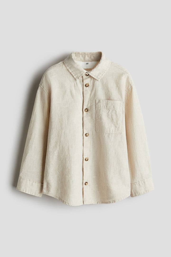 H&M Linen-Blend Shirt