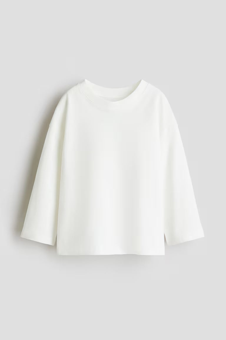 H&M Long-Sleeved Cotton T-Shirt