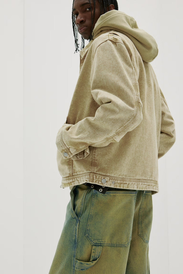 H&M Baggy Denim Carpenter Shorts