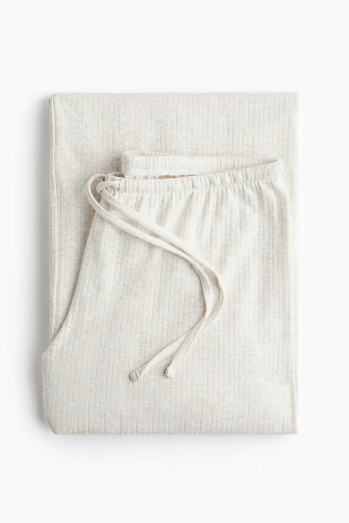 H&M Wide-leg Jersey Pants