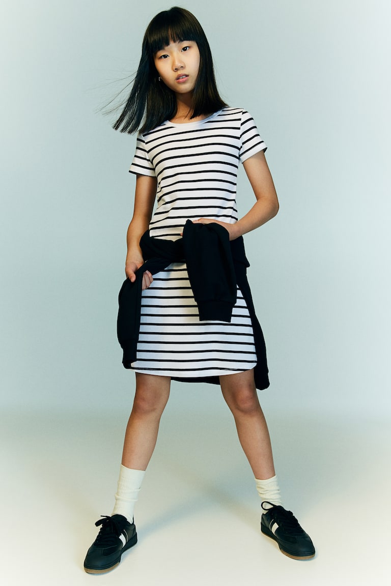 H&M Short-sleeved Jersey Dress