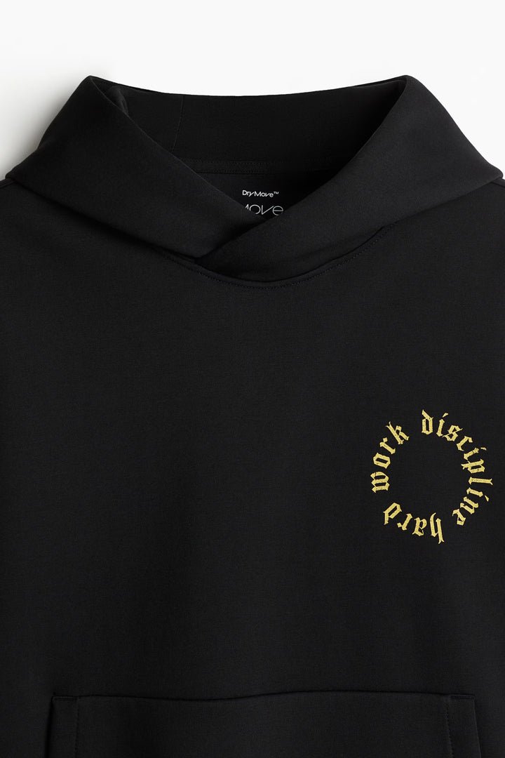 H&M Loose-Fit Sports Hoodie with DryMove™