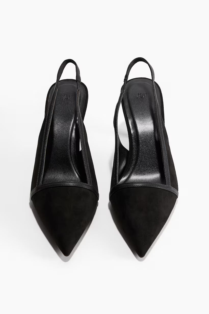 H&M Pointed Slingbacks