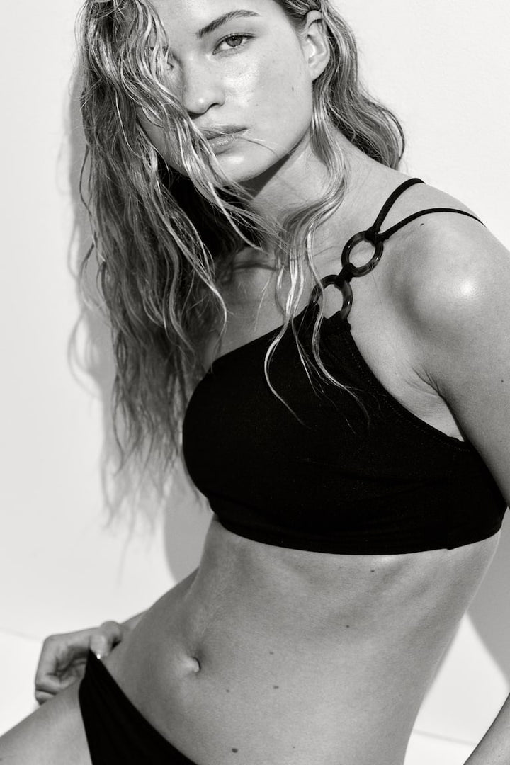 H&M Padded One-Shoulder Bikini Top