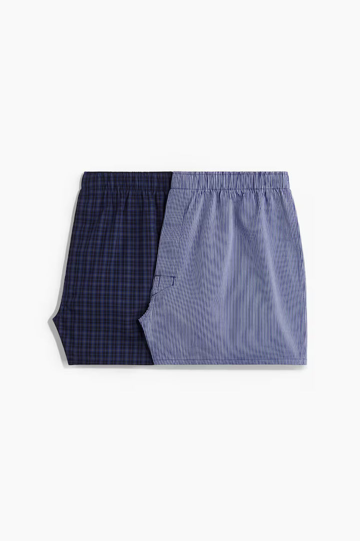 H&M 2-Pack Woven Boxer Shorts