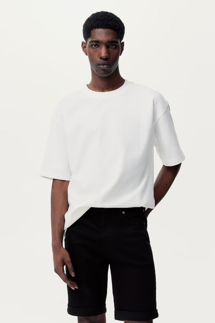 H&M Slim Denim Shorts