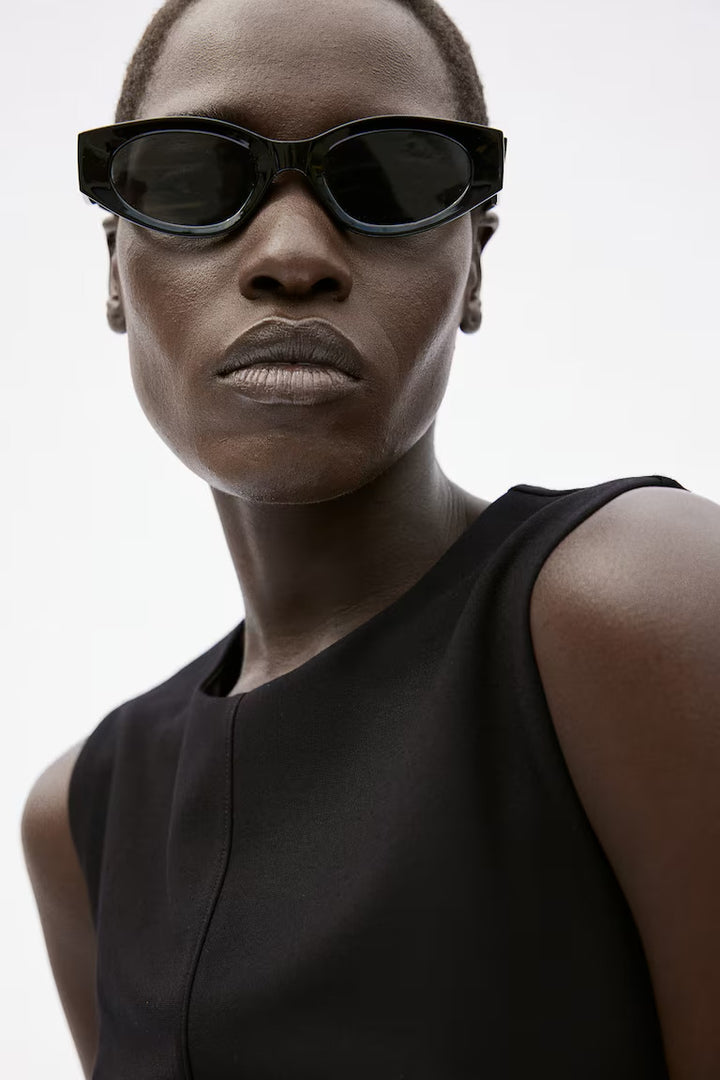 H&M Dress with Flared Skirt