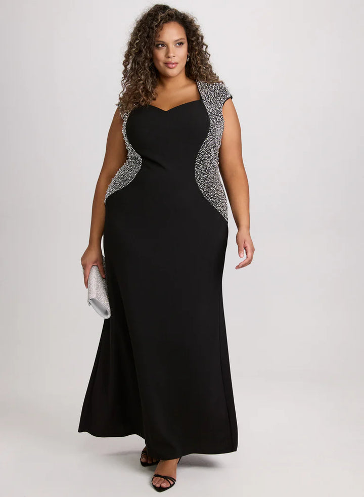 LAURA Crystal Embellished Dress