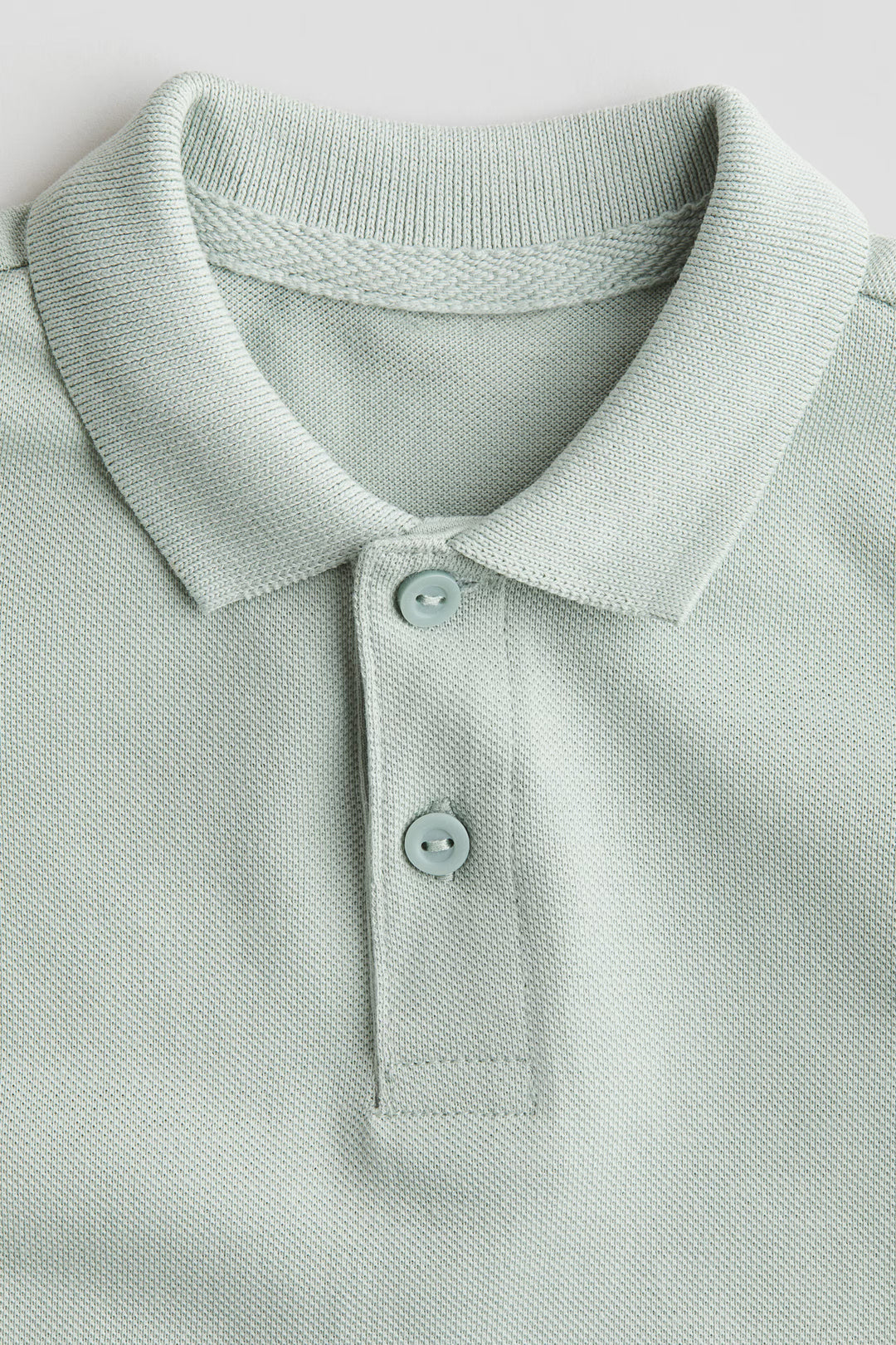 H&M Cotton Pique Polo Shirt