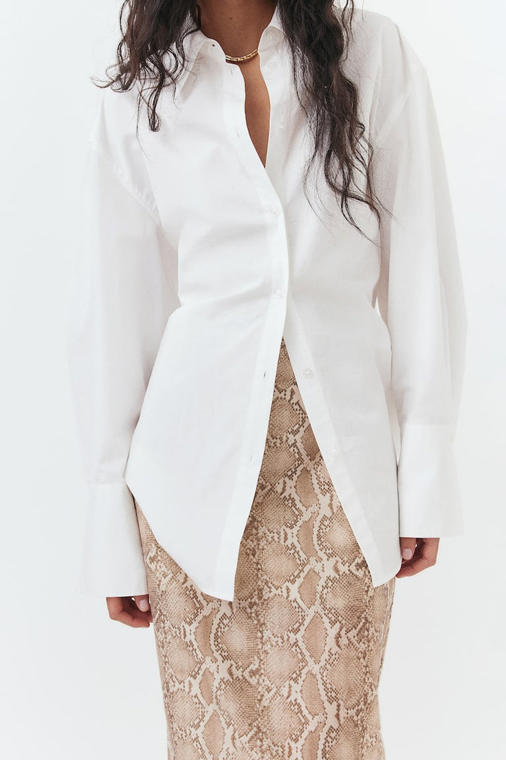 H&M Lyocell-Blend Pencil Skirt