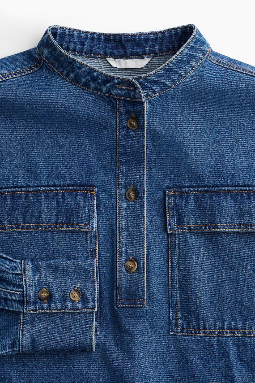 H&M Loose-Fit Denim Shirt