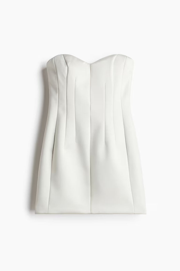 H&M Bandeau Mini Dress