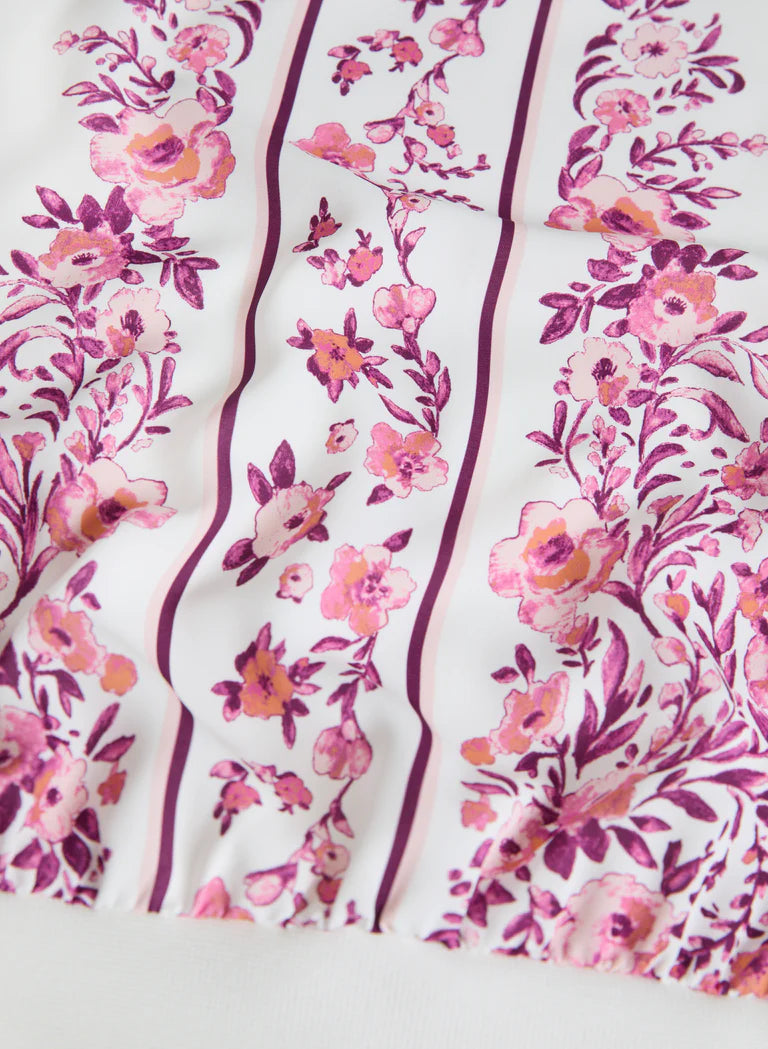 LAURA Floral Print Sleeveless Top