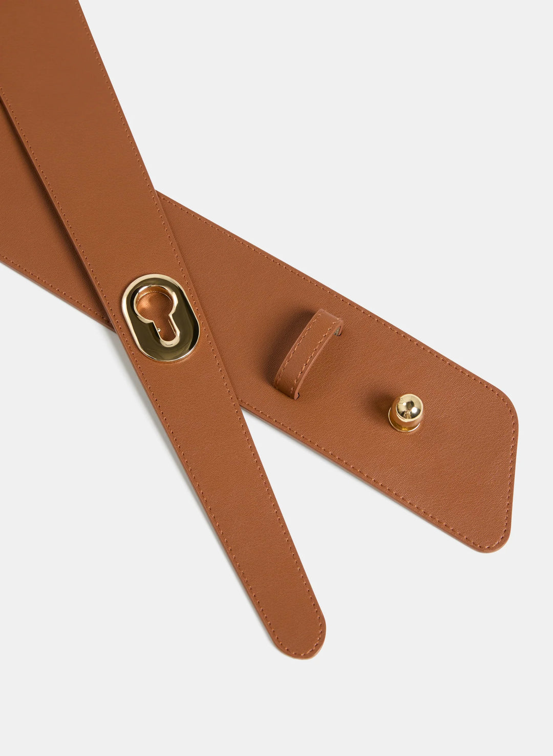 Laura Interlocking Asymmetric Belt