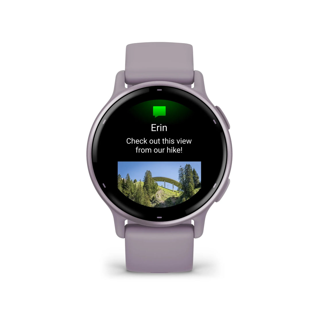 Garmin vivoactive® 5, Health and Fitness GPS Smartwatch, AMOLED Display, Up To 11 Days Of Battery, Orchid