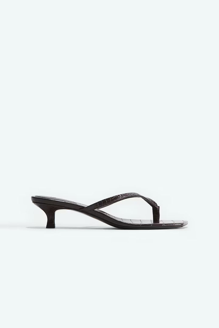 H&M Kitten-Heeled Sandals