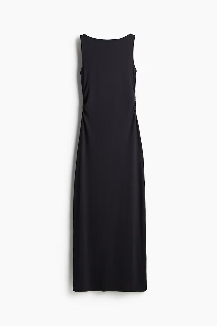 H&M Draped Bodycon Maxi Dress