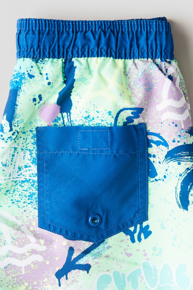 H&M Patterned Swim Shorts