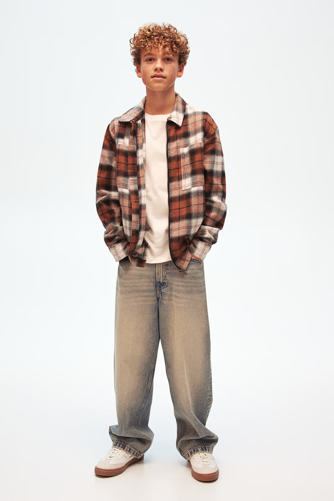 H&M Cotton Flannel Overshirt