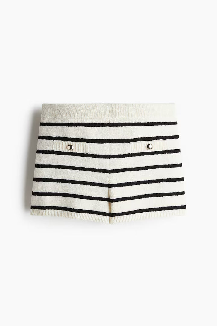 H&M KNIT MINI SHORTS