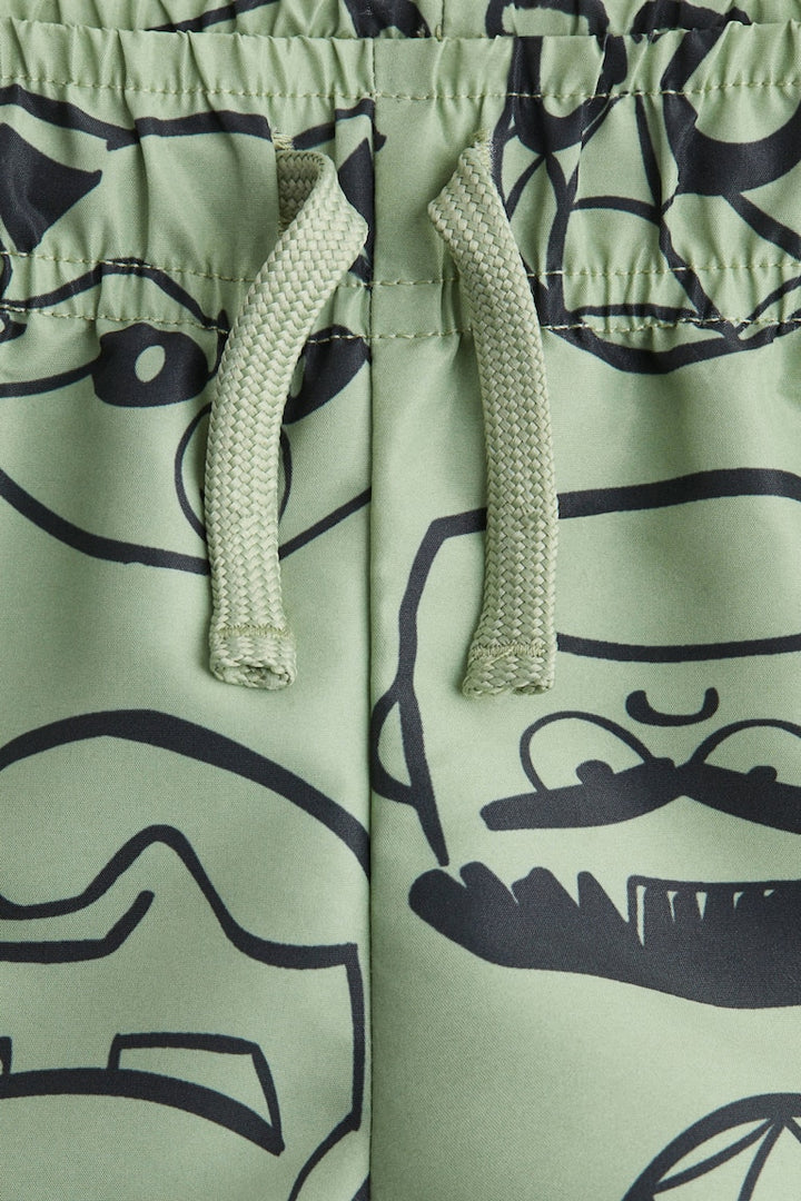 H&M Printed Swim Shorts