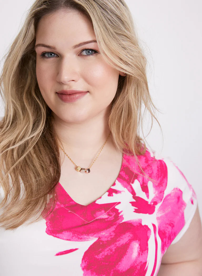 LAURA Floral Print Top