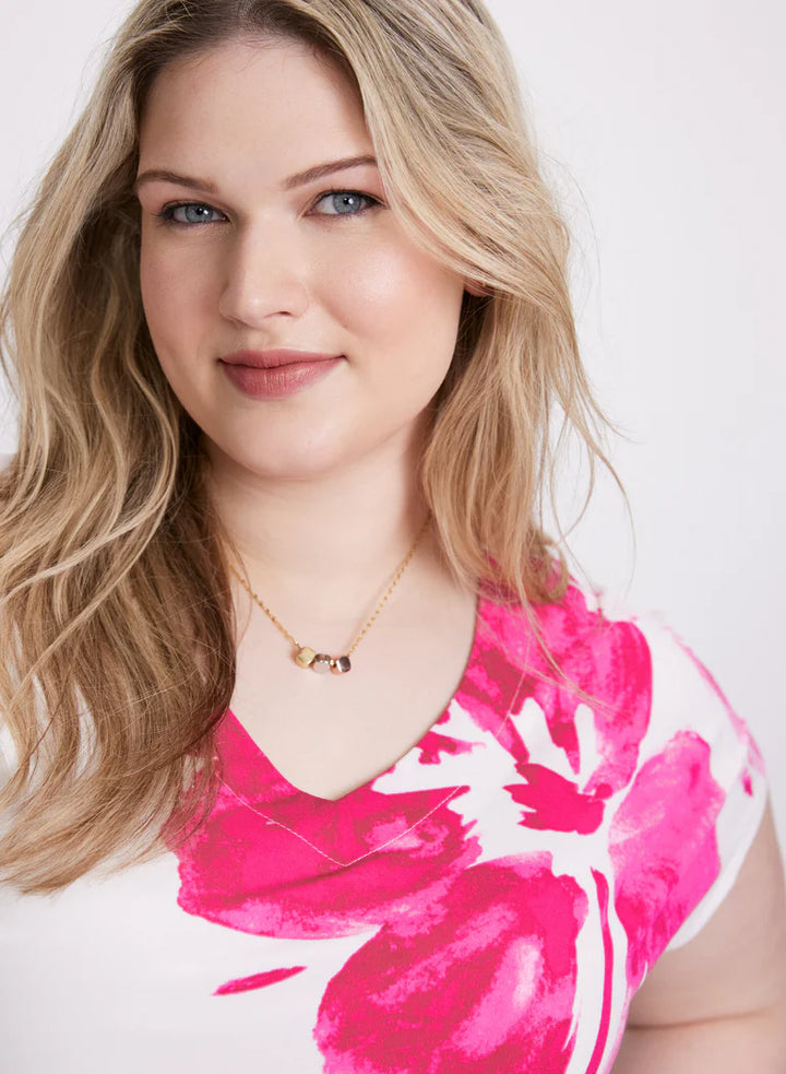 LAURA Floral Print Top