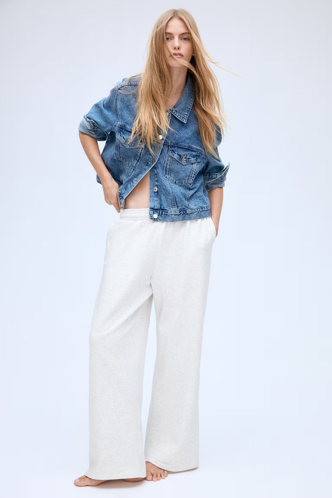 H&M Wide-Leg Joggers