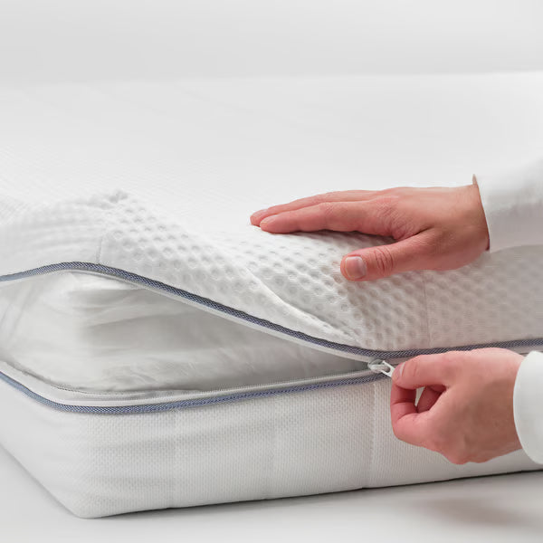 IKEA ÅBROTTEN Foam mattress, firm/white, Twin
