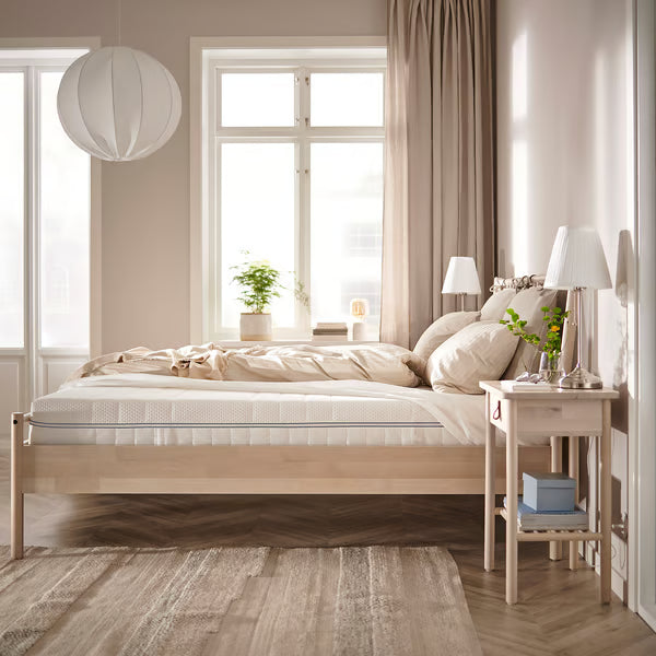 IKEA ÅBROTTEN Foam mattress, firm/white, Twin