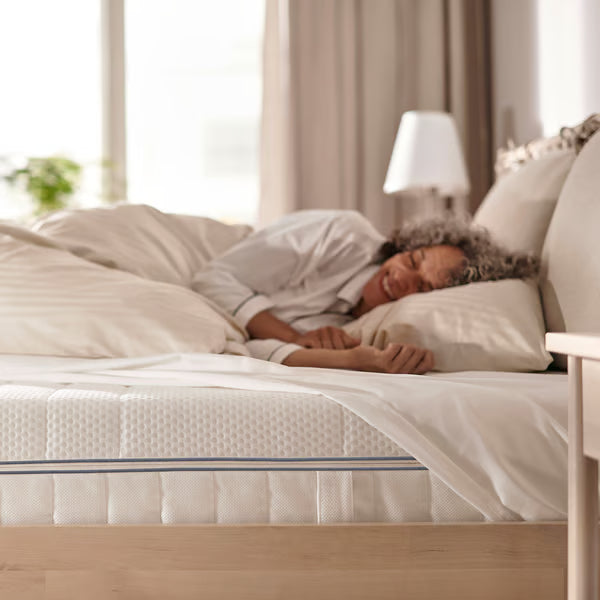 IKEA ÅBROTTEN Foam mattress, medium firm/white, Twin