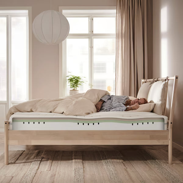 IKEA ÅBROTTEN Foam mattress, firm/white, Twin