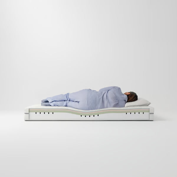 IKEA ÅBROTTEN Foam mattress, firm/white, Twin